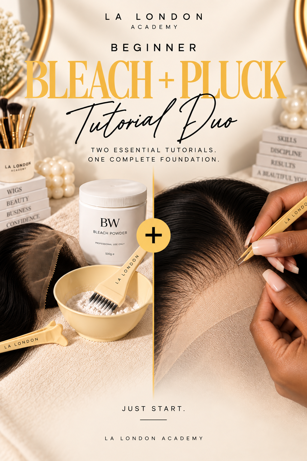 Bleaching + Plucking Duo